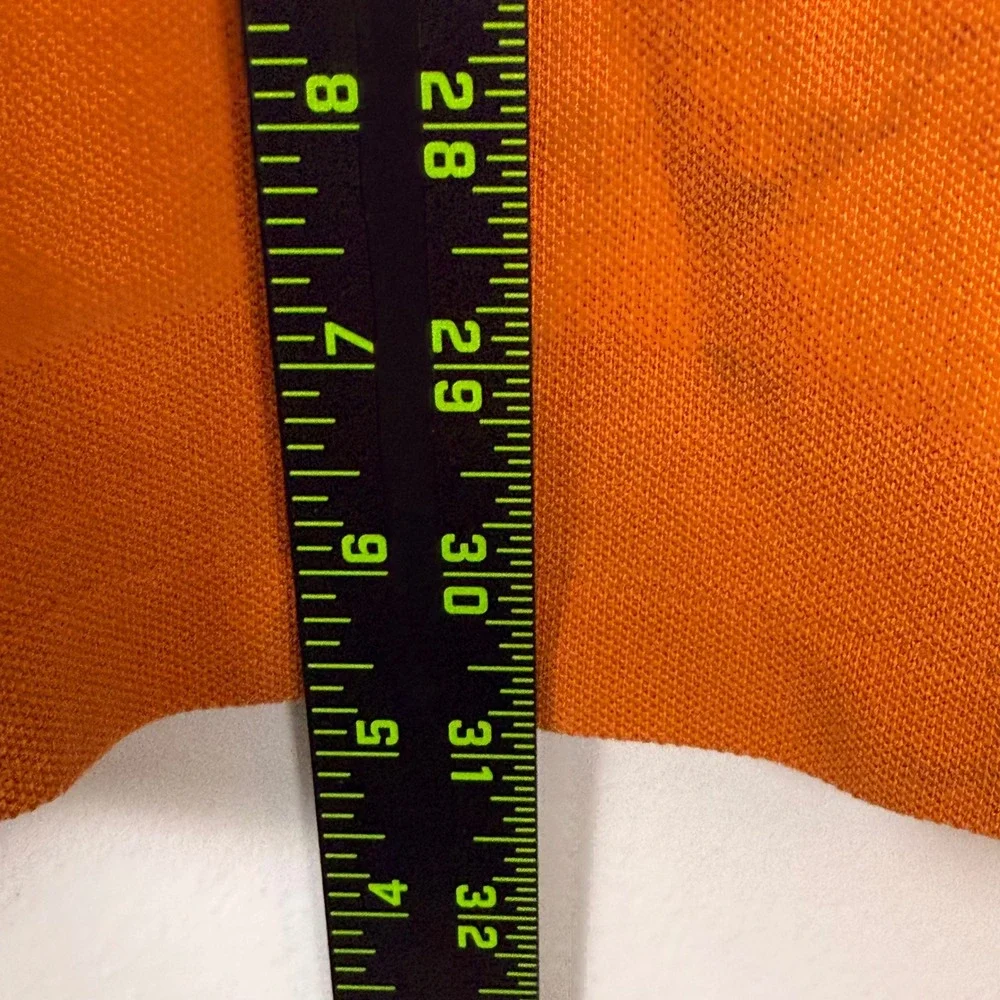 Polo Ralph Lauren Polo Shirt Men XL Orange Classic Fit Short Sleeve Pique Golf